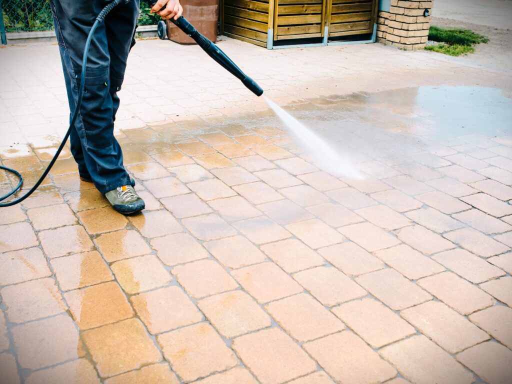 Driveway clean and seal